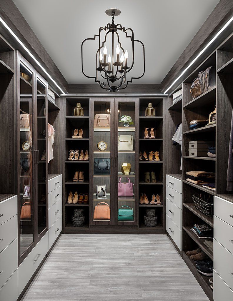 Custom Walk In Closet System Installation