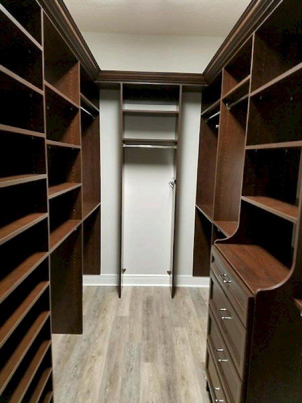 Master Bedroom Closet System Installed in Odessa, FL
