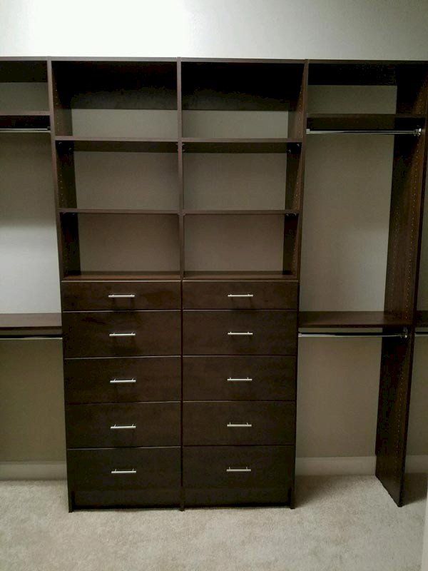 Custom Walk In Closet Installed in Dade City, FL