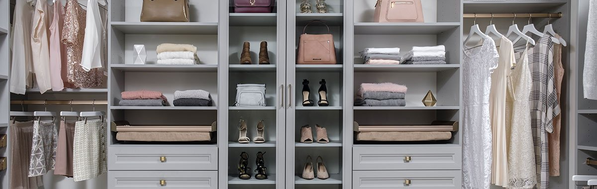 Walk In Custom Closet System