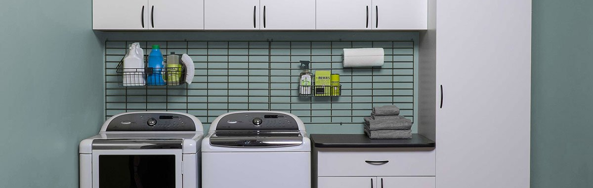 Custom Laundry Room Cabinets