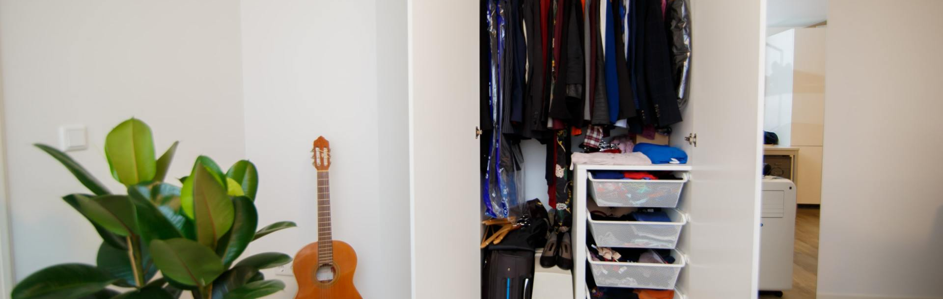 Closet With Open Doors