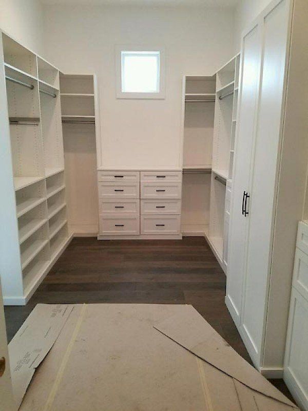 Custom Walk In Closet Installed in Tampa, FL