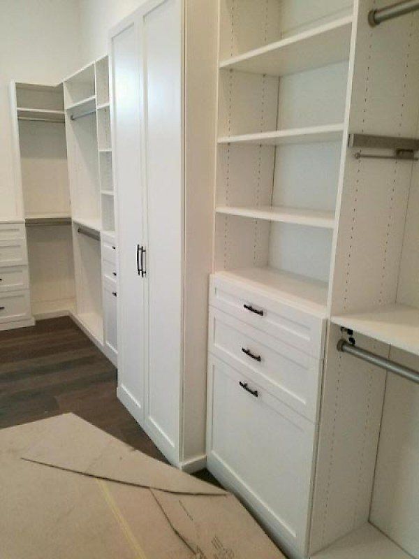 Custom Walk In Closet Installed in Tampa, FL