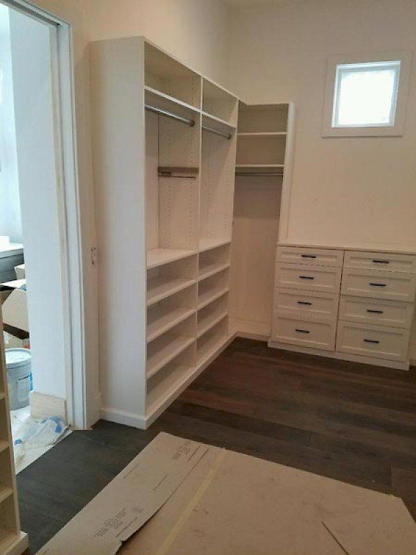 Custom Walk In Closet Installed in Tampa, FL