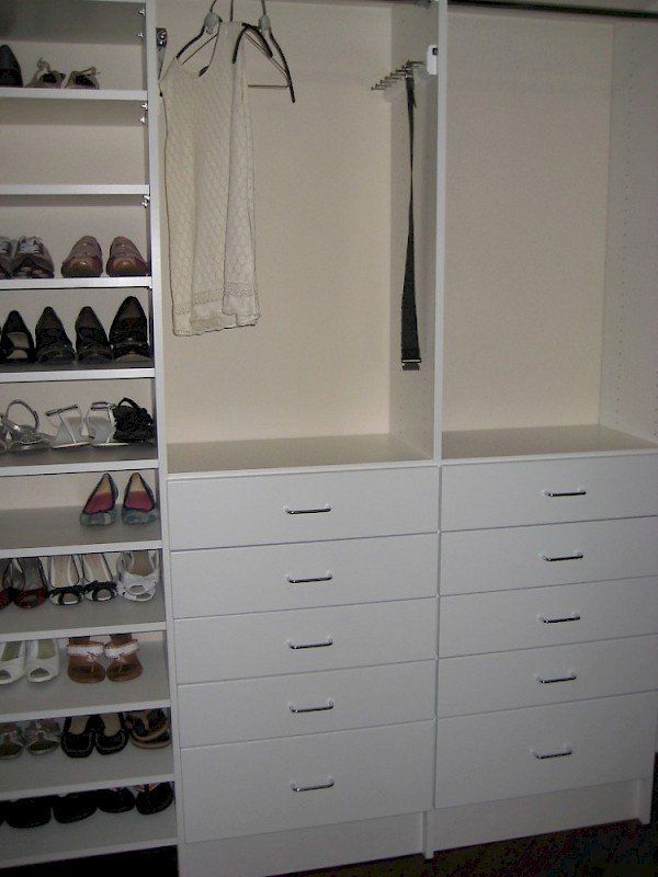 Walk In Closet System Installation