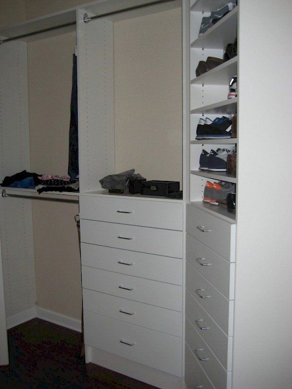 Walk In Closet System Installation
