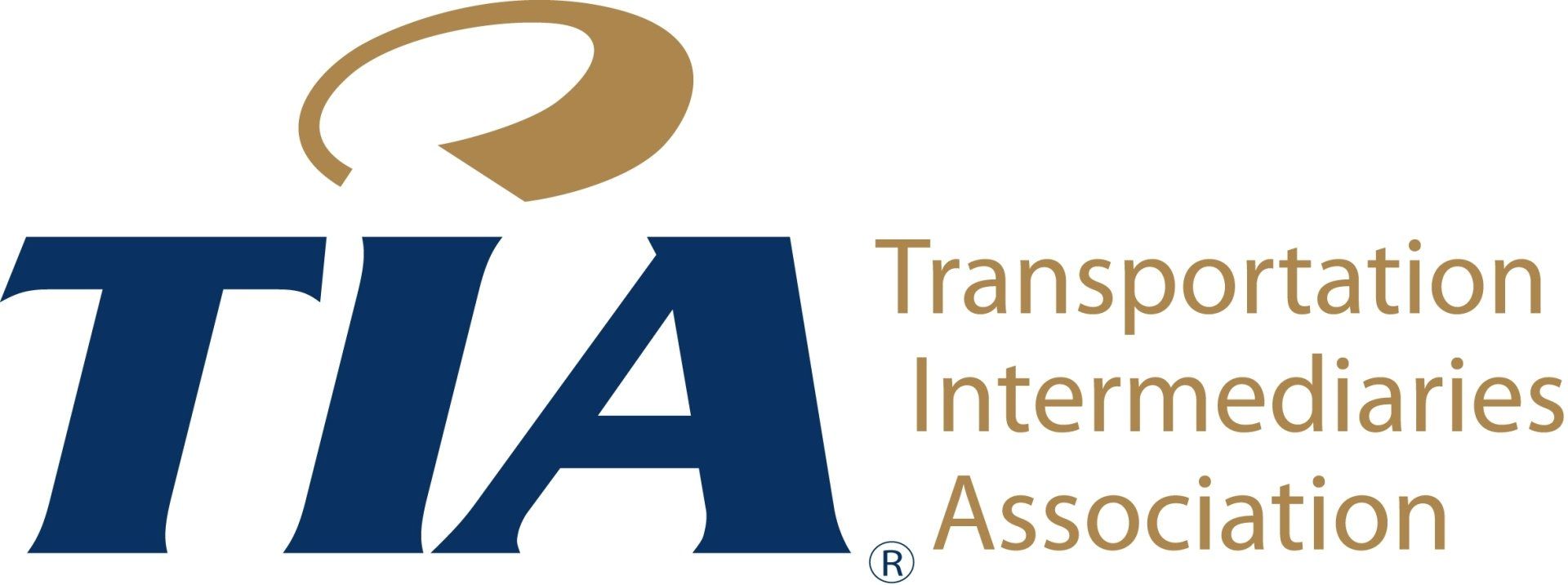 A logo for the transportation intermediaries association