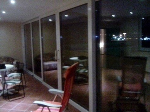 vetrate scorrevoli di una veranda