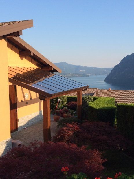 Copertura esterna in legno