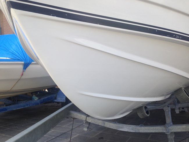 Gelcoat repairs and painting Sydney