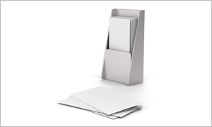 letters on a white table