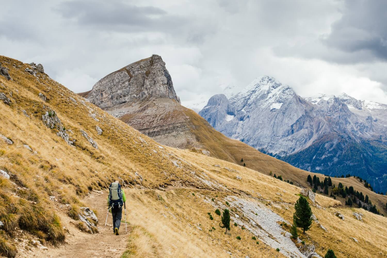una montagna