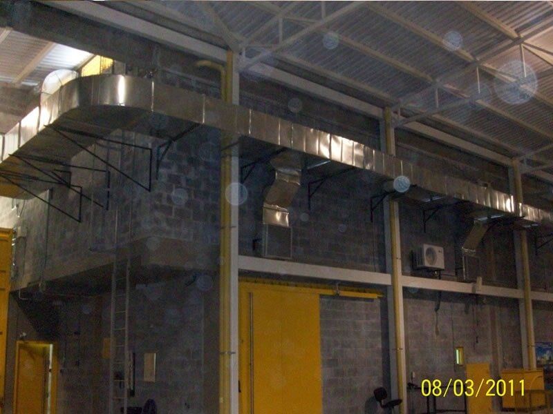 Ventilación de edificio