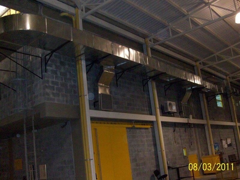 Ventilación de edificio