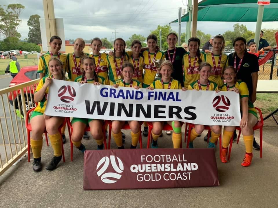 Women's Football Team Finals Winners — Football Clubs in Kingscliff, NSW