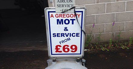 69GBP MOT test
