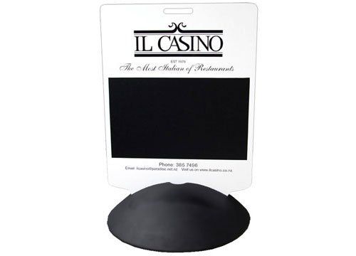 Round base footpath stand