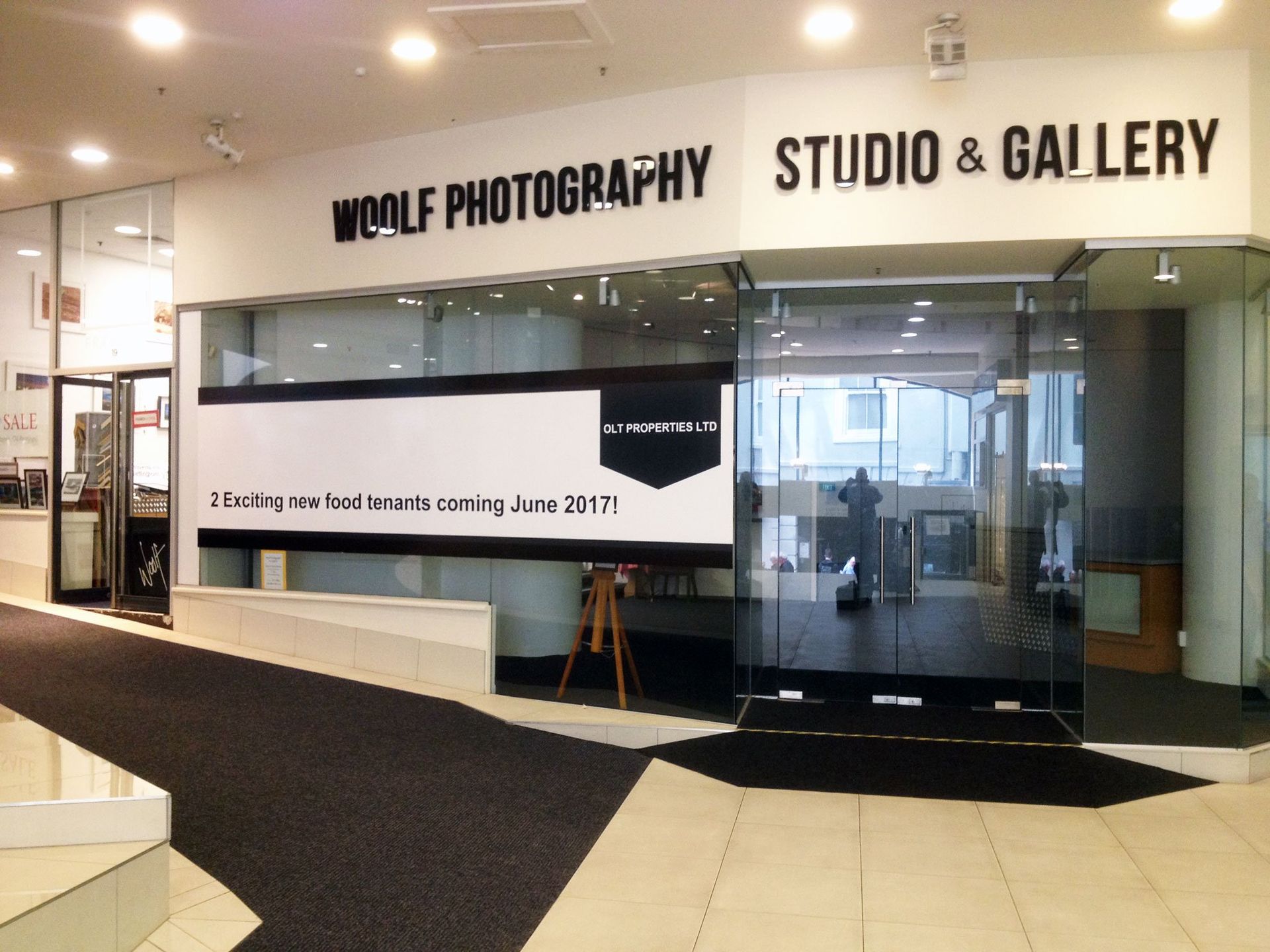 Digital print applied to window