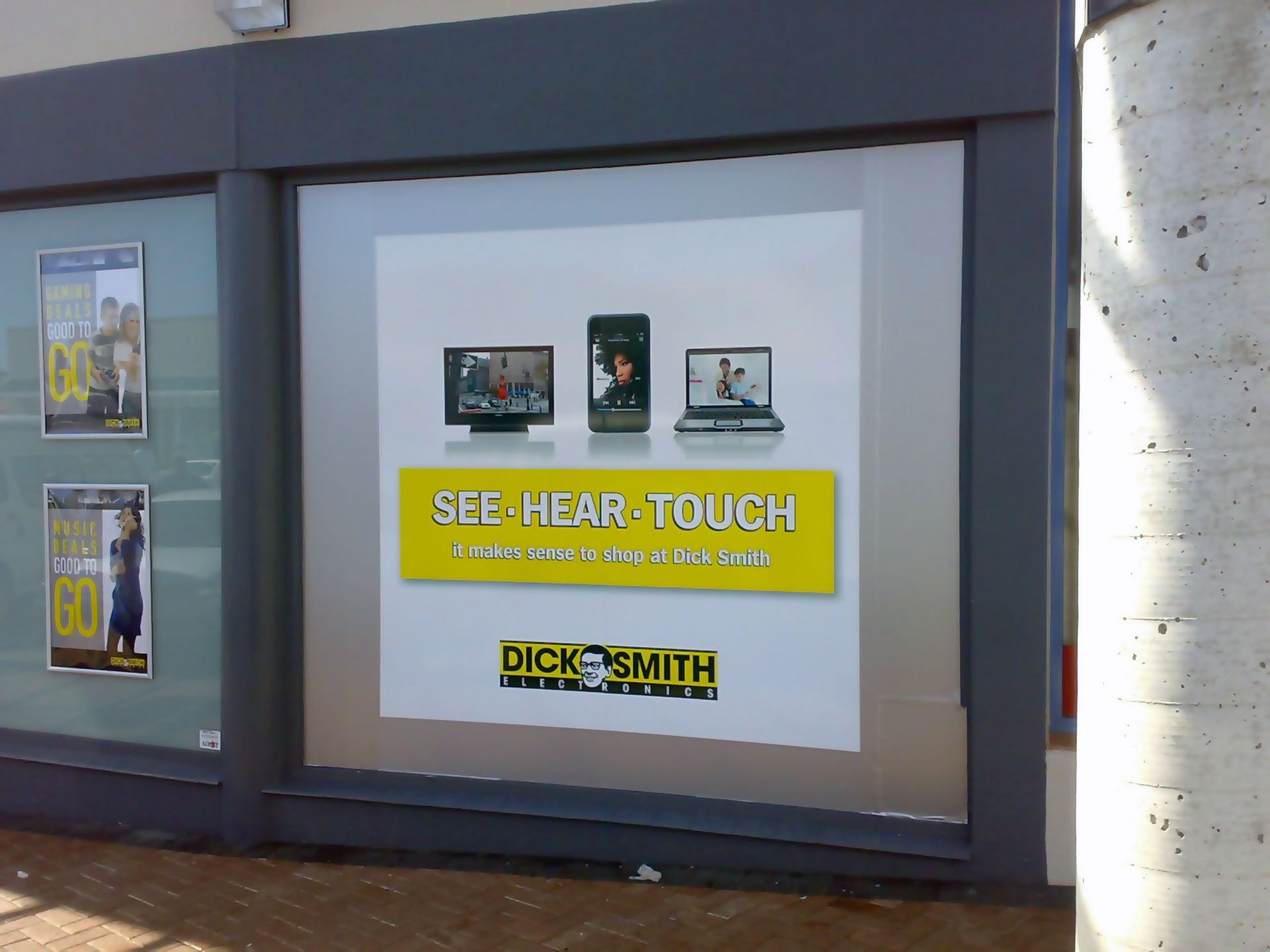 Digital print applied to window