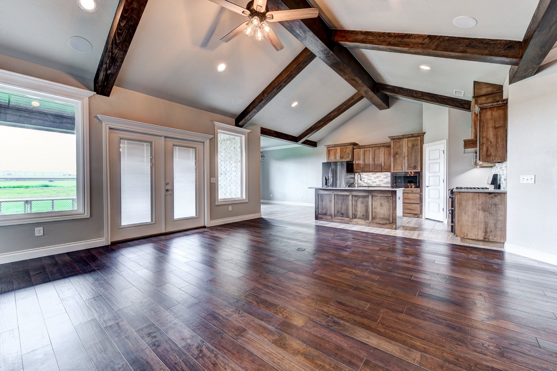 Custom Home - Living Room, Edmond, OK
