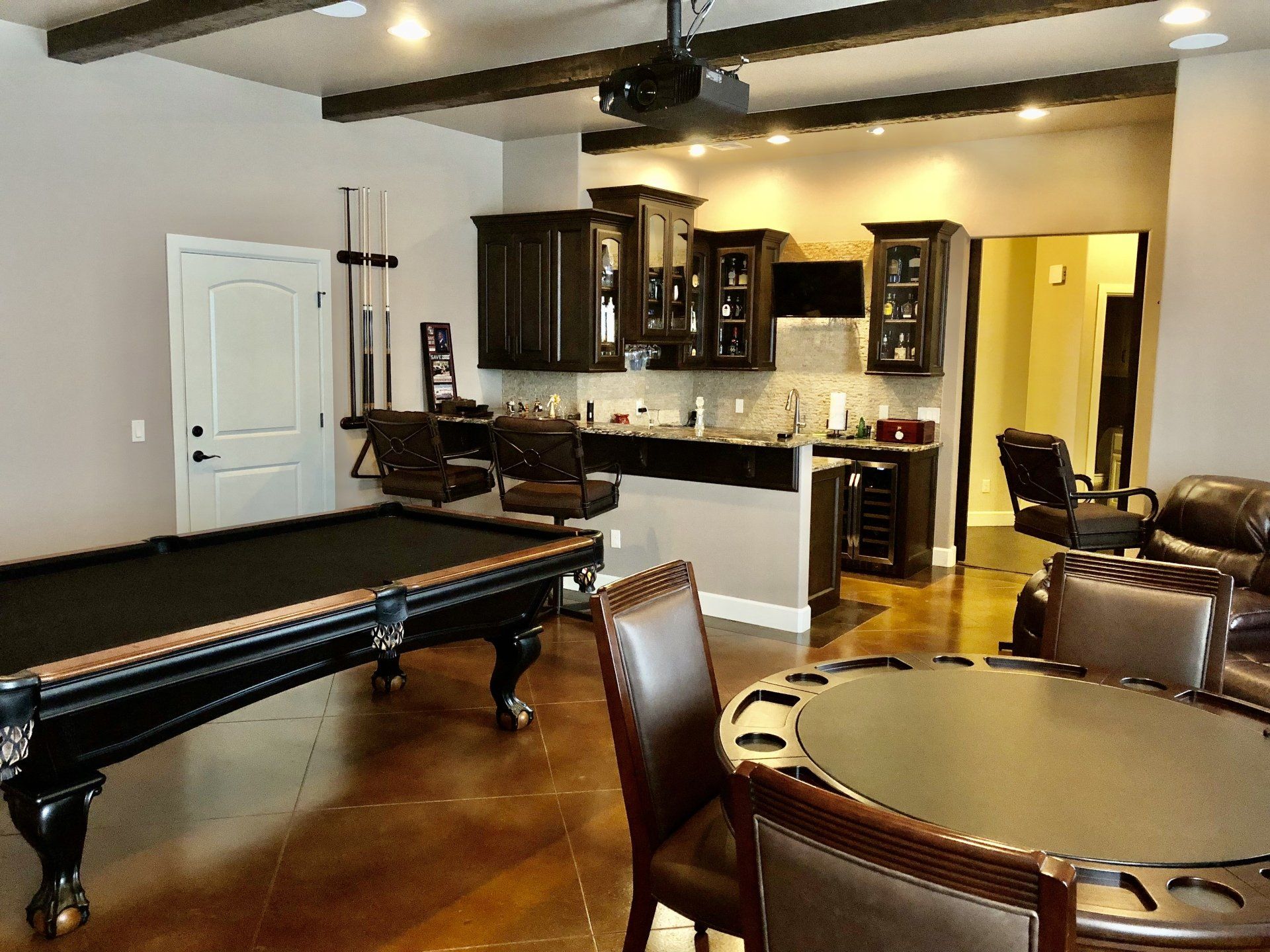 Custom Home - Game Room, Edmond, OK