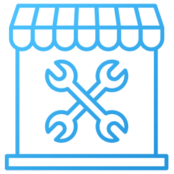 Icon - Mechanical workshop Icon - Mechanical workshop
