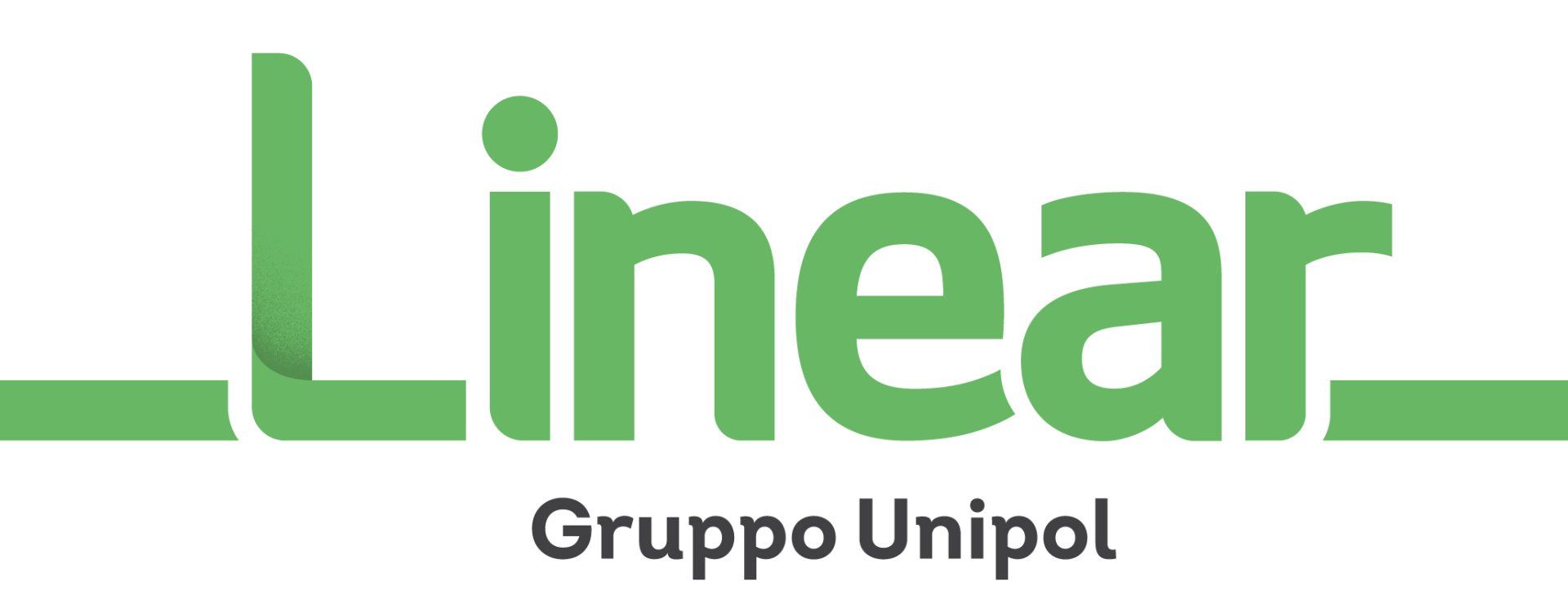 Logo lineare con testo verde e Gruppo Unipol sotto.
