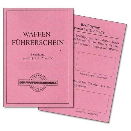 Waffenführerschein