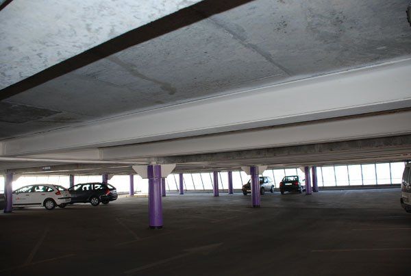Autostāvvietas iekšiene