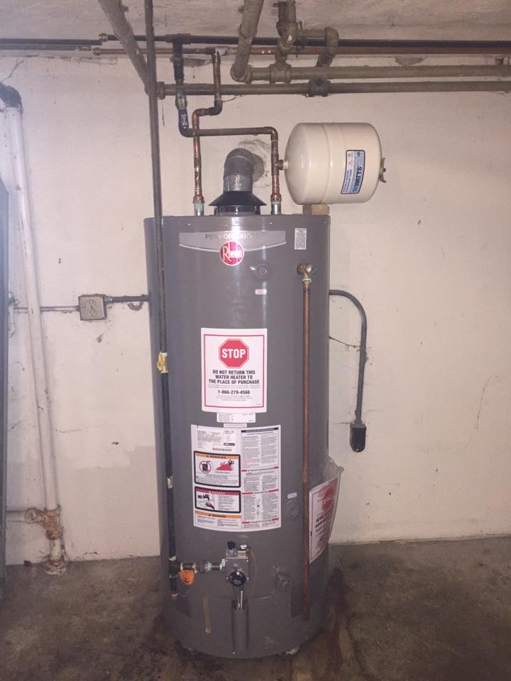 Adjusting water heater