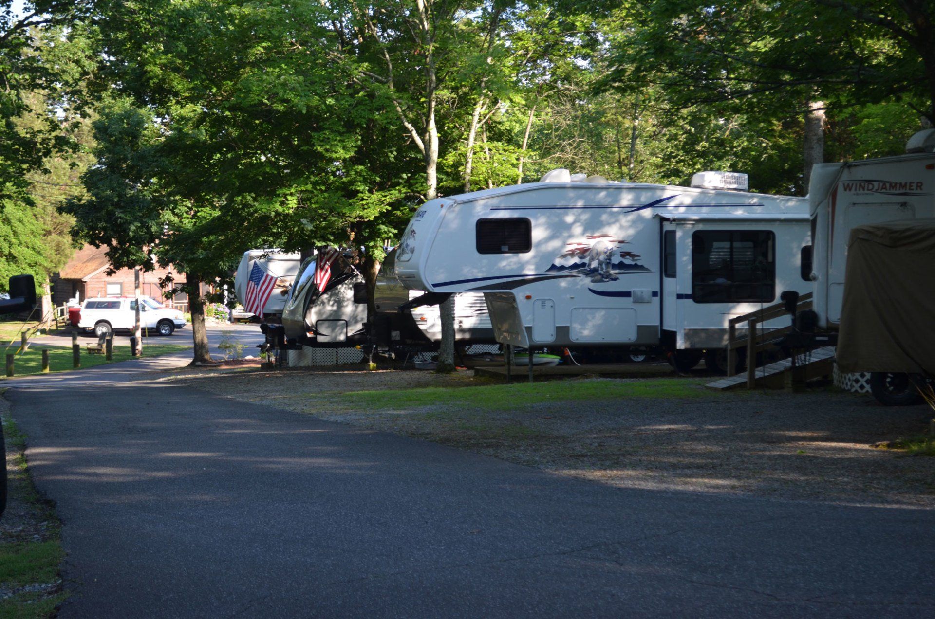 RV Sites at High Rock Lake Campground