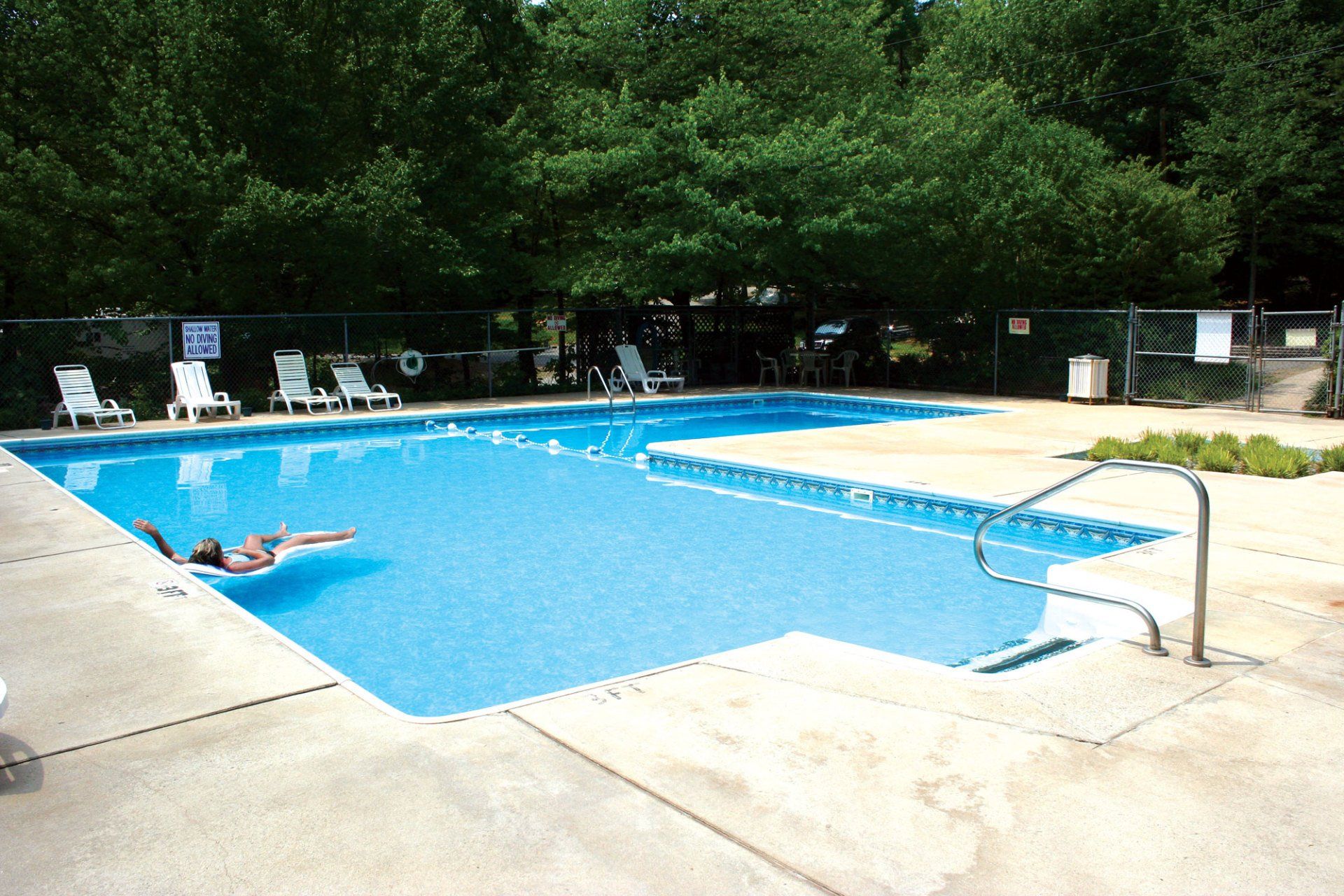 Pool at High Rock Lake Campground