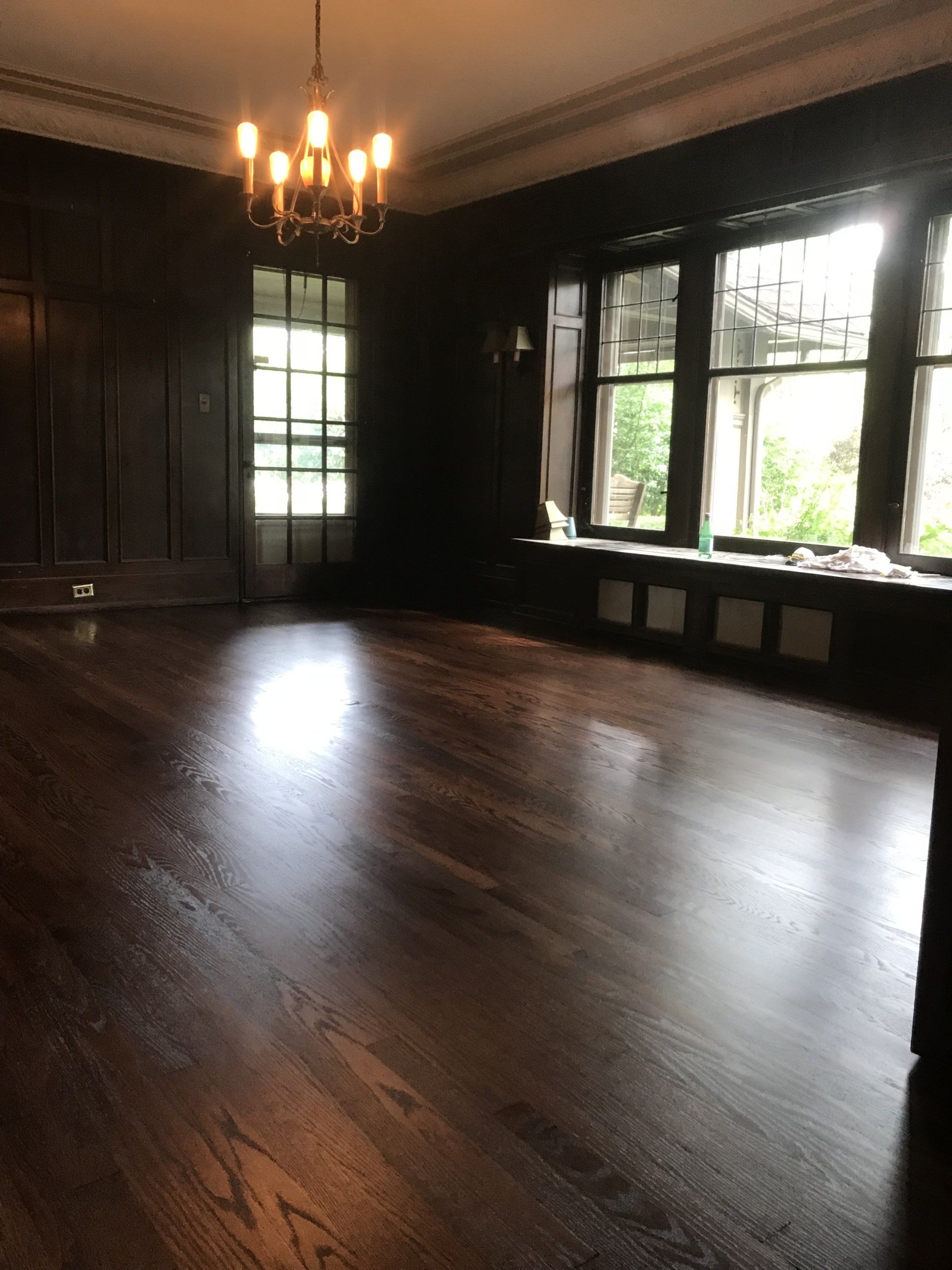 refinishing hardwood floors?
