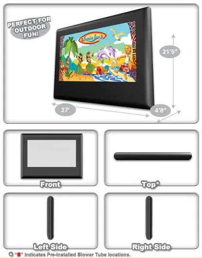 Large Inflatable Screen Rental
