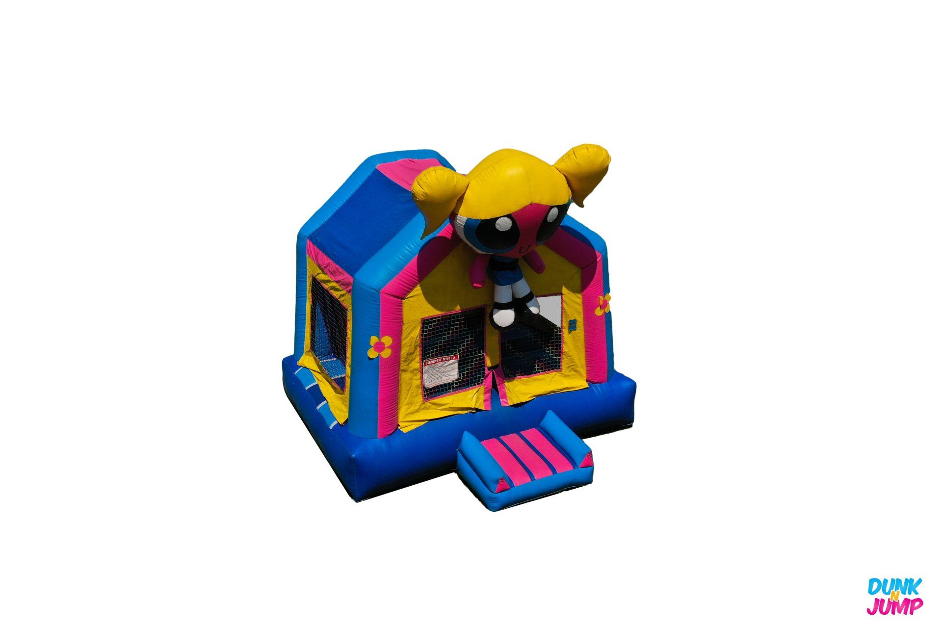 Power Girl Backyard Party Bounce House