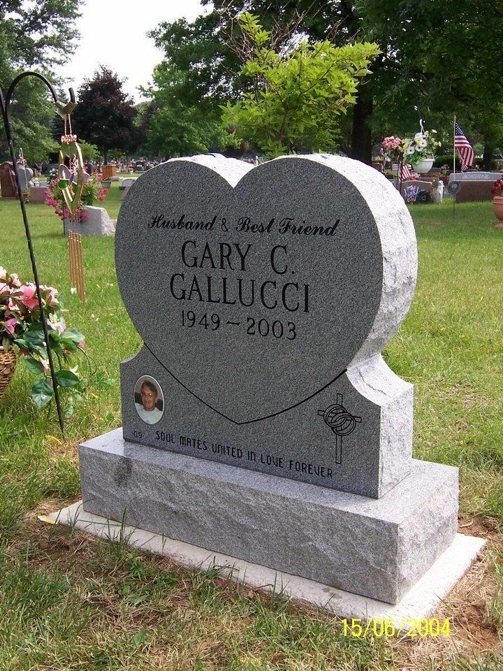 Heart Shaped Monument— Willoughby, OH  —  Northcoast Memorials