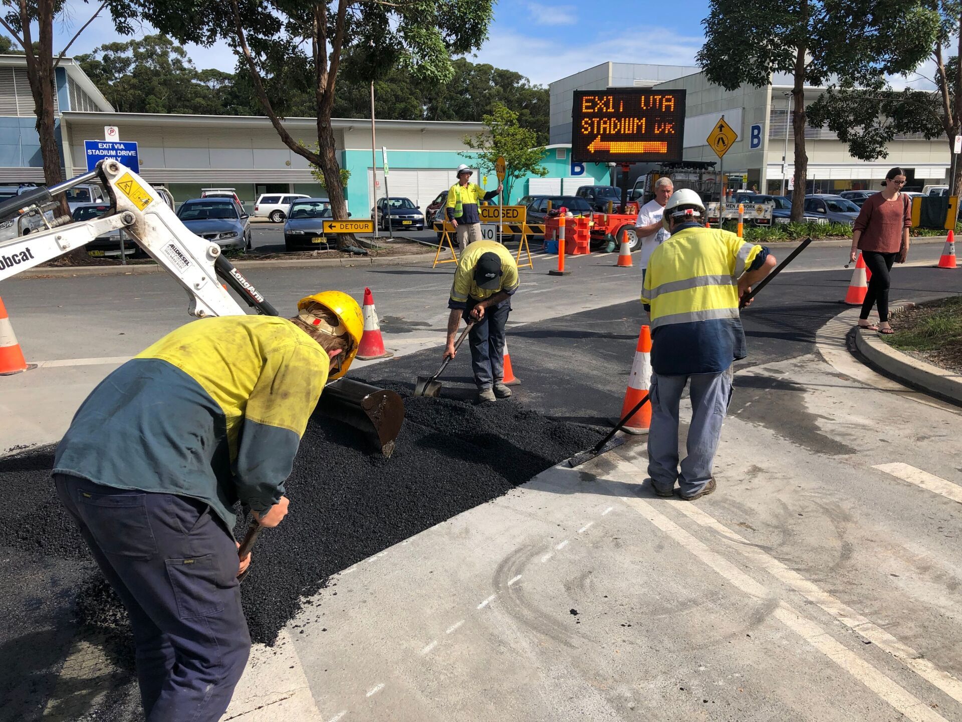 Asphalt Roller— North Coast Asphalts in Corindi Beach, NSW Asphalt Roller— North Coast Asphalts in Corindi Beach, NSW