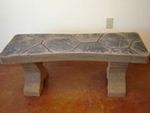 Concrete bench - concrete products in Tuscon, AZ Concrete bench - concrete products in Tuscon, AZ