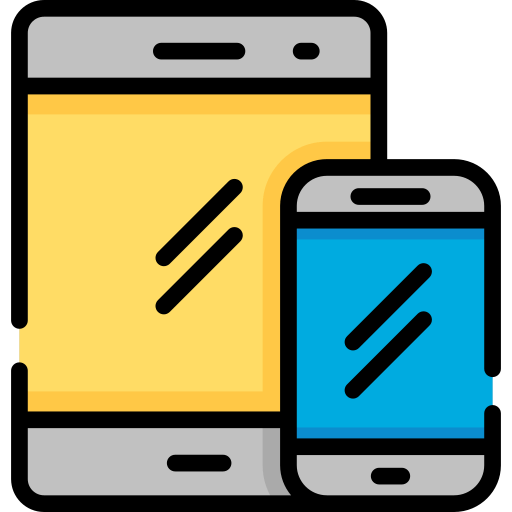 Tablet and phone representing responsive website design