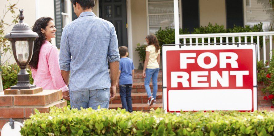 Photo of a For Rent Sign