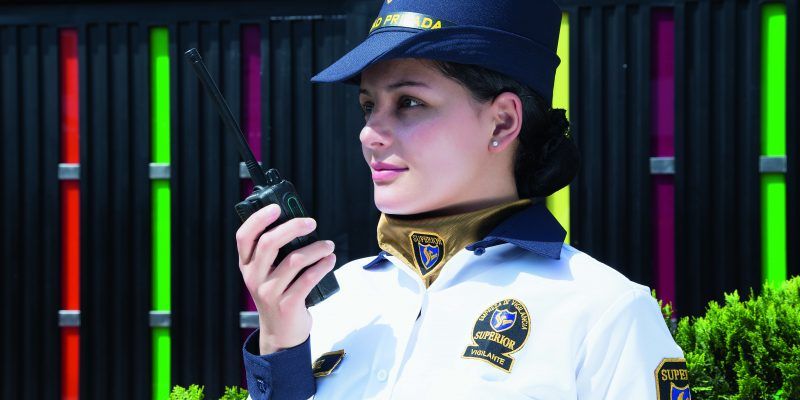 Guarda de seguridad en Colombia