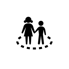 Icon two people