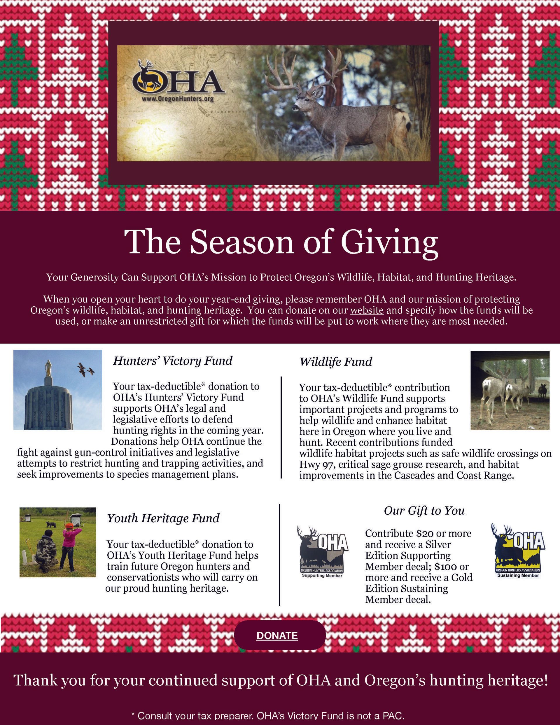 The Season of Giving
