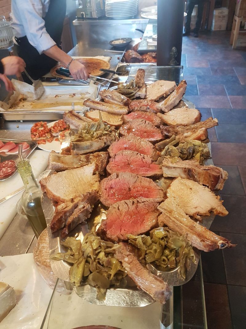 specialità di carne alla griglia