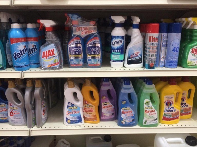 spray per i vetri