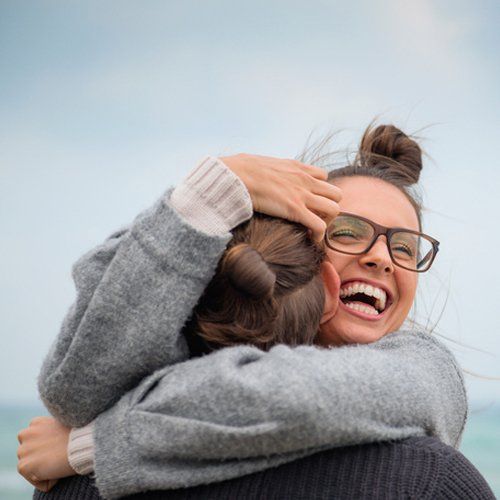 Laughing couple