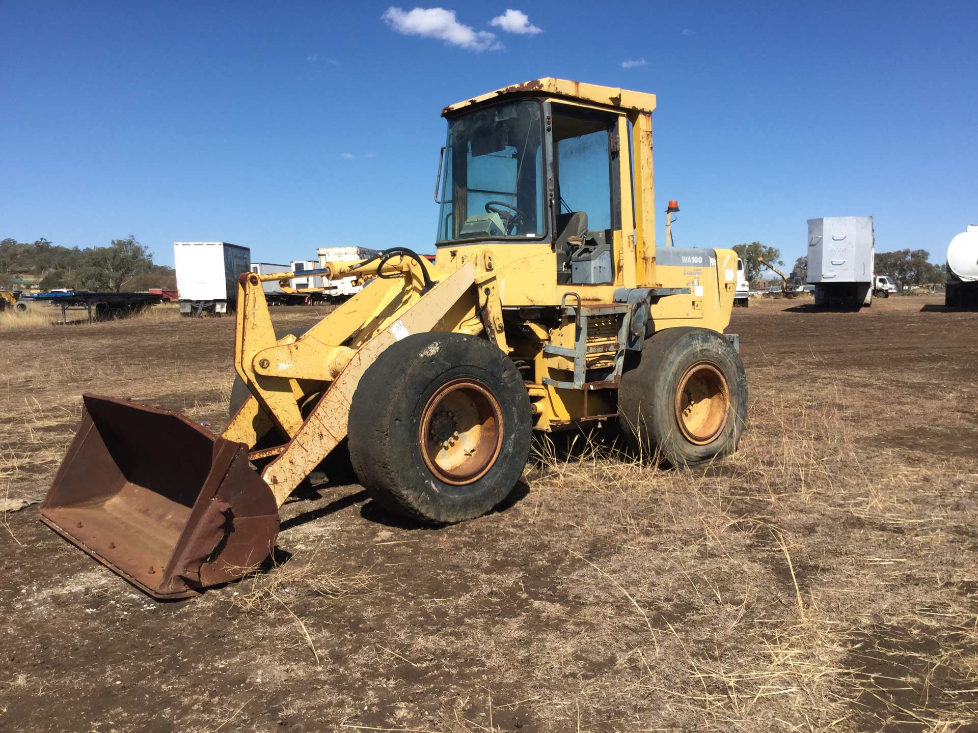 WA100 Earthmoving truck