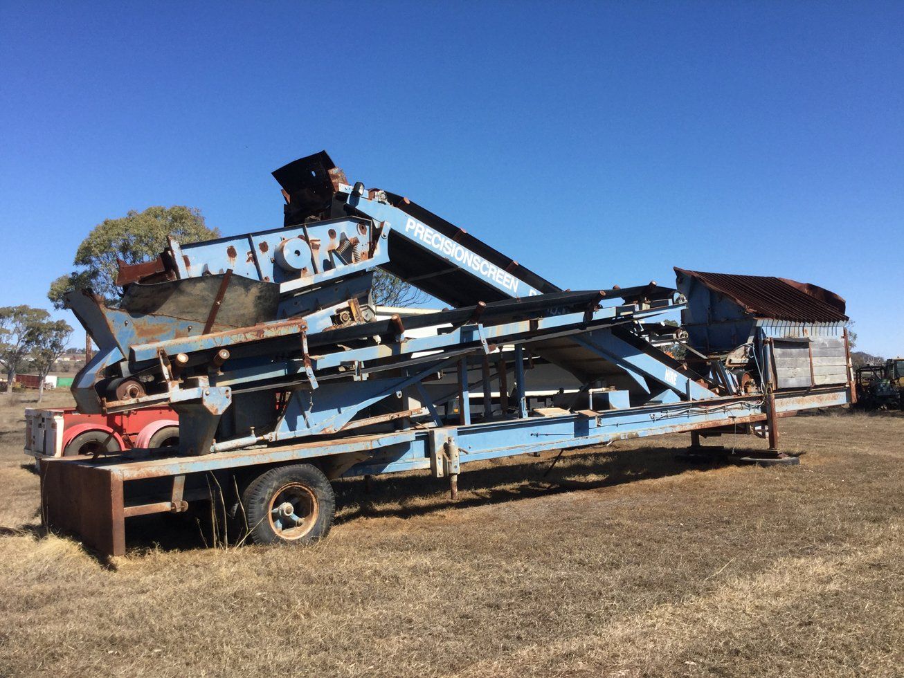 precisionscreen used mining truck equipment