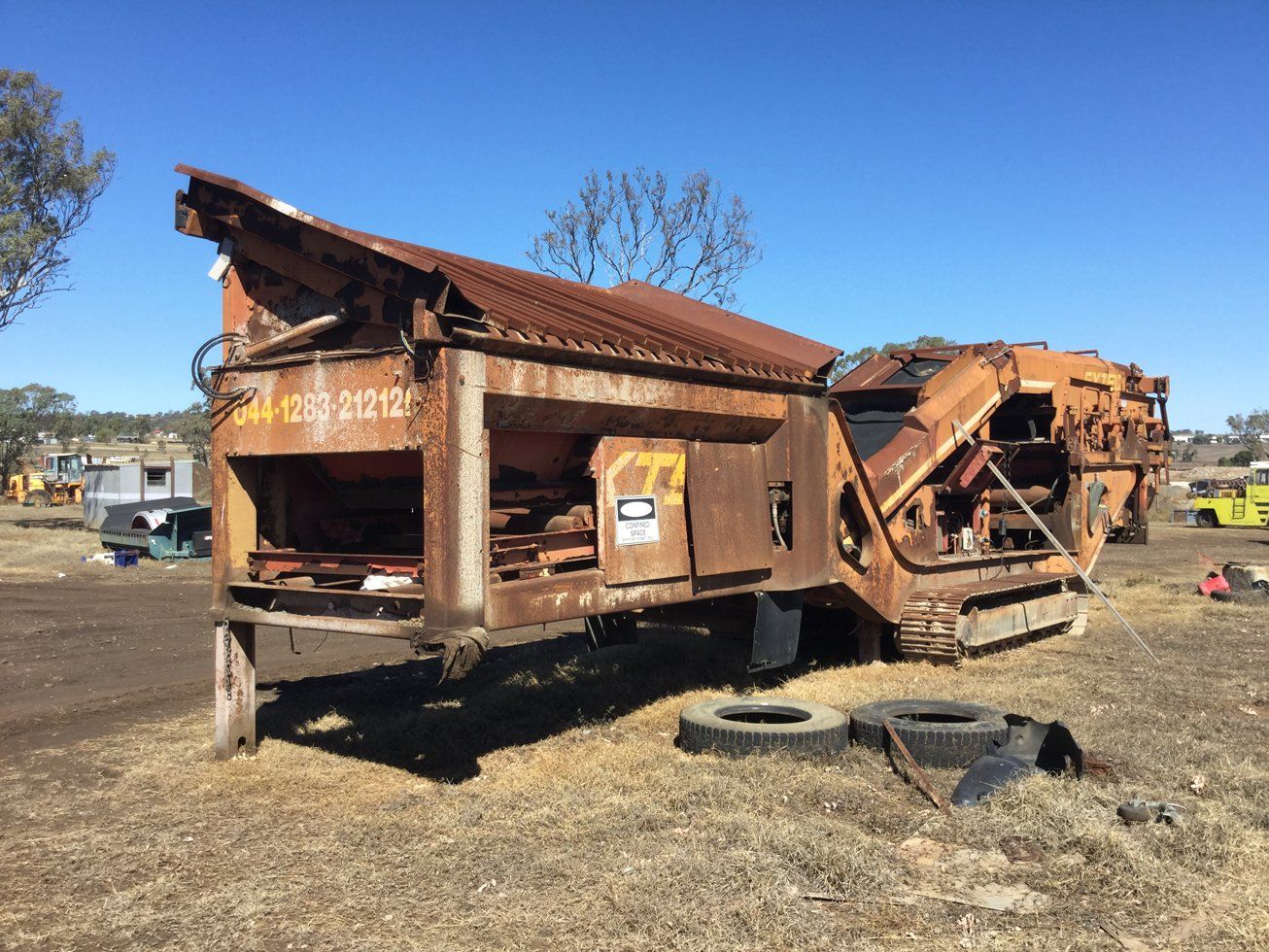 old and used truck mining equipment